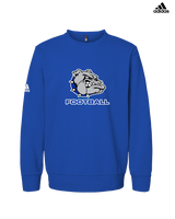 Ionia HS Football Logo - Adidas Fleece Crewneck Sweatshirt