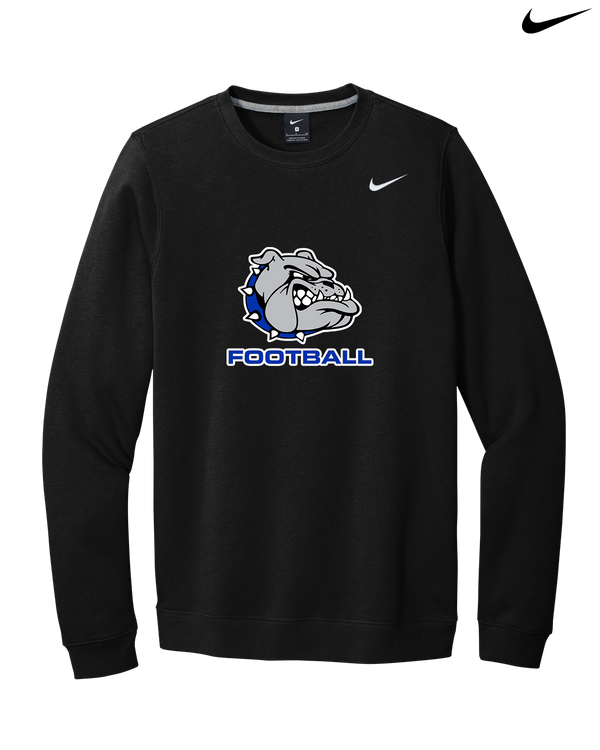 Ionia HS Football Logo - Nike Club Fleece Crew