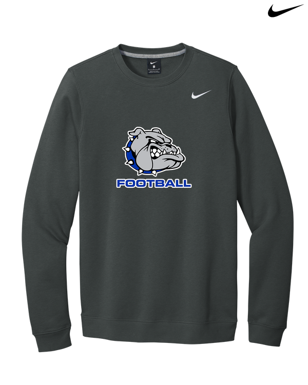 Ionia HS Football Logo - Nike Club Fleece Crew