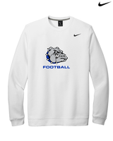 Ionia HS Football Logo - Nike Club Fleece Crew