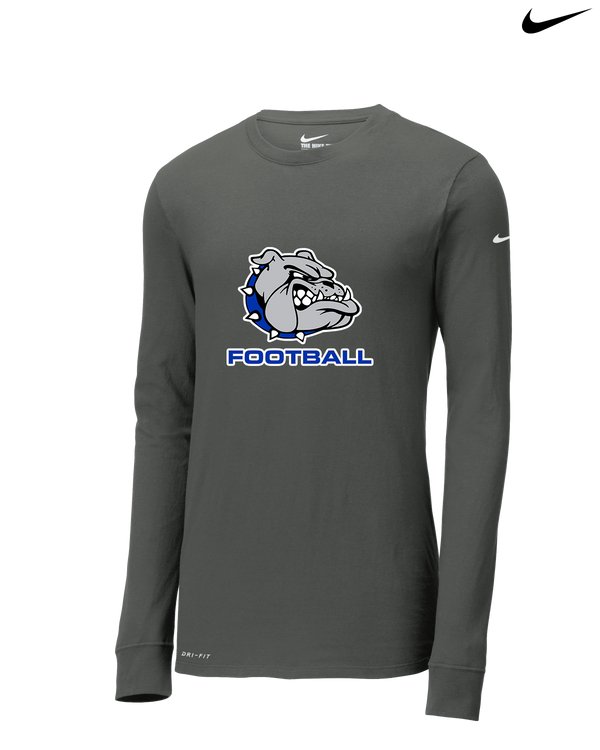 Ionia HS Football Logo - Nike Dri-Fit Poly Long Sleeve