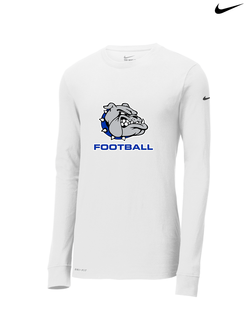 Ionia HS Football Logo - Nike Dri-Fit Poly Long Sleeve