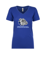 Ionia HS Football Logo - Womens V-Neck