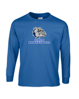 Ionia HS Girls Basketball Logo - Mens Basic Cotton Long Sleeve