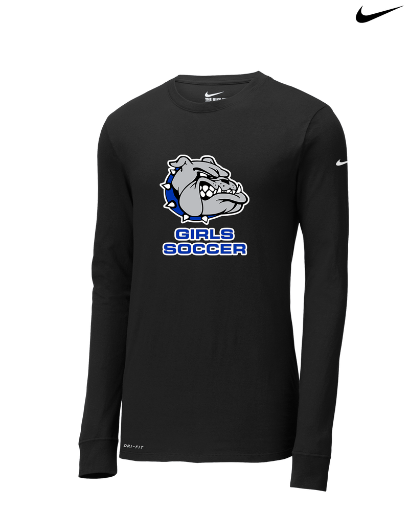 Ionia HS Girls Soccer Logo - Nike Dri-Fit Poly Long Sleeve