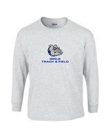 Ionia HS Girls Track and Field Logo - Mens Basic Cotton Long Sleeve