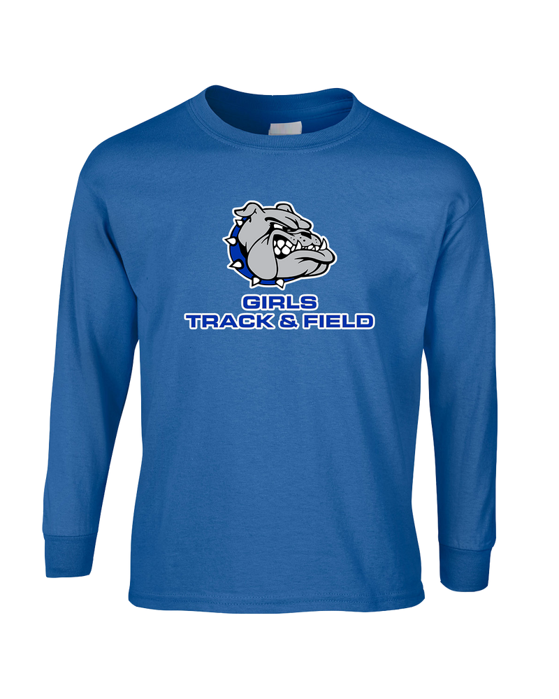 Ionia HS Girls Track and Field Logo - Mens Basic Cotton Long Sleeve