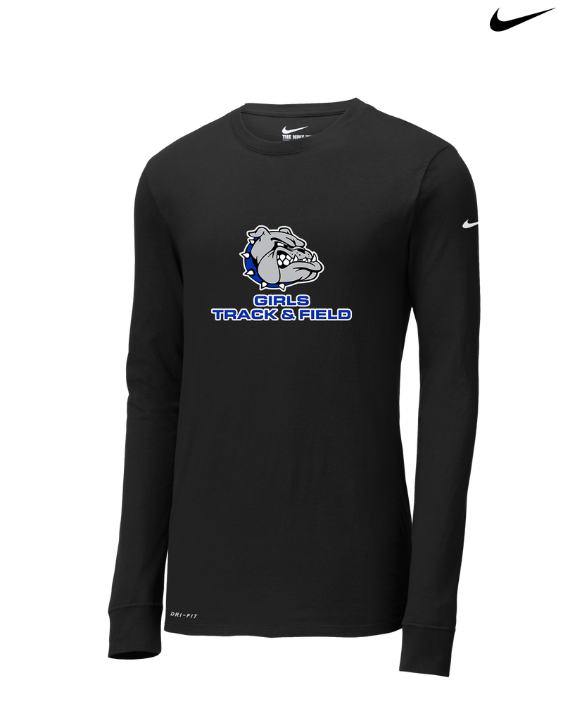 Ionia HS Girls Track and Field Logo - Nike Dri-Fit Poly Long Sleeve