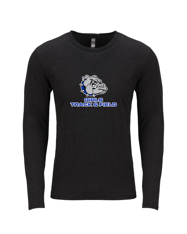 Ionia HS Girls Track and Field Logo - Tri Blend Long Sleeve