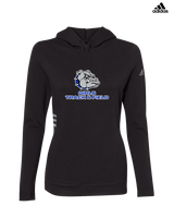 Ionia HS Girls Track and Field Logo - Adidas Women's Lightweight Hooded Sweatshirt