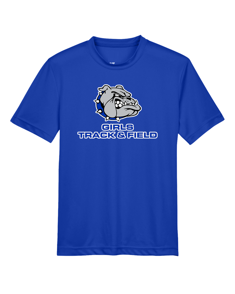 Ionia HS Girls Track and Field Logo - Youth Performance T-Shirt