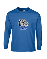 Ionia HS Golf Logo - Mens Basic Cotton Long Sleeve