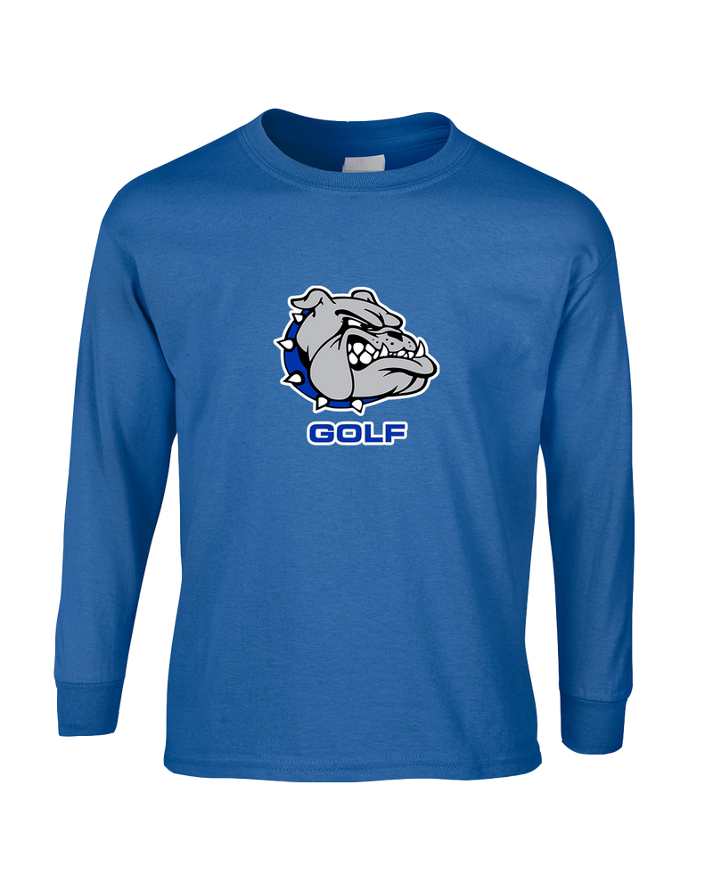 Ionia HS Golf Logo - Mens Basic Cotton Long Sleeve
