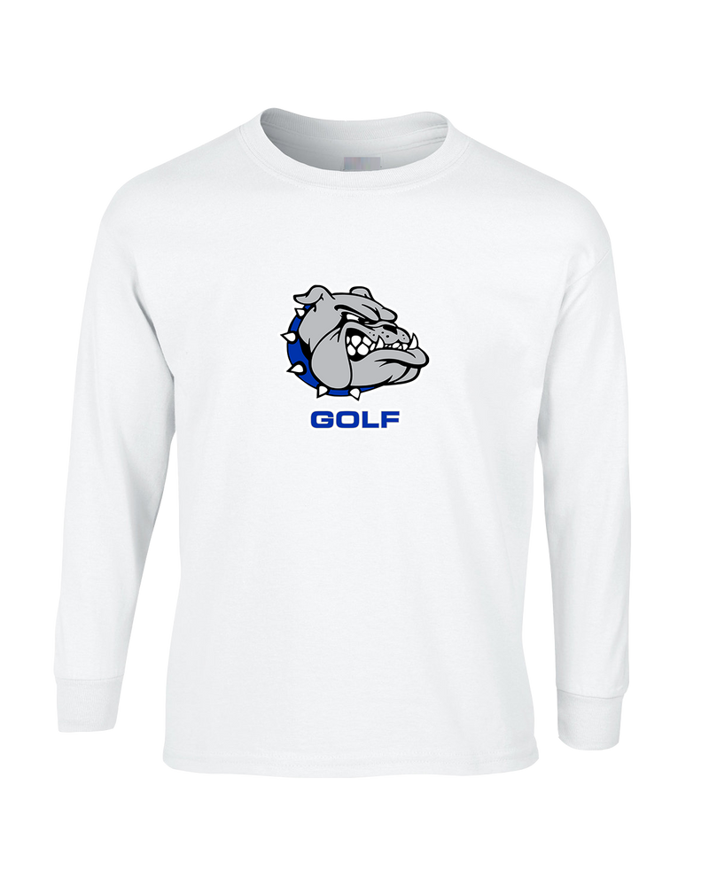 Ionia HS Golf Logo - Mens Basic Cotton Long Sleeve