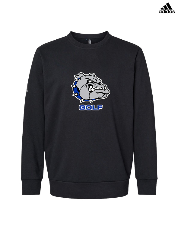 Ionia HS Golf Logo - Adidas Fleece Crewneck Sweatshirt