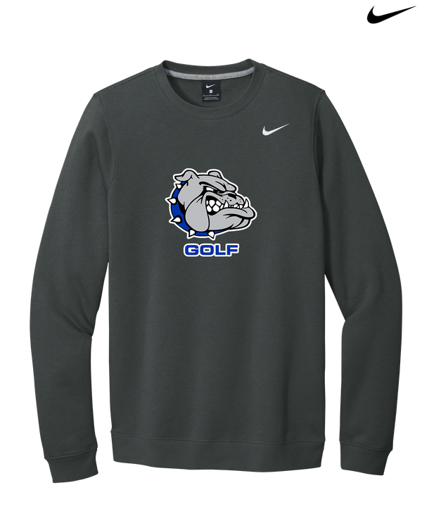 Ionia HS Golf Logo - Nike Club Fleece Crew