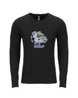 Ionia HS Golf Logo - Tri Blend Long Sleeve