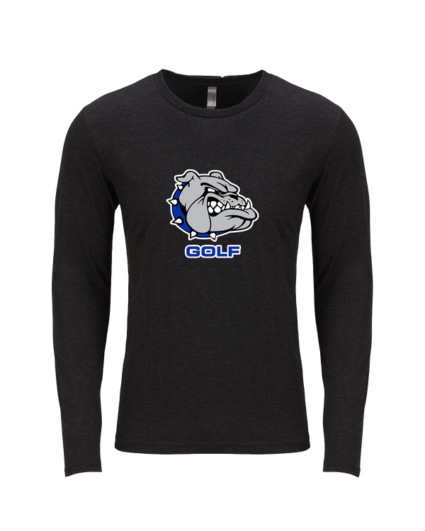 Ionia HS Golf Logo - Tri Blend Long Sleeve