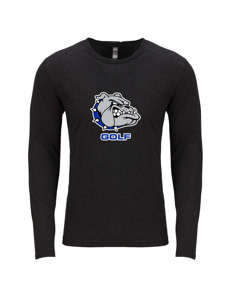 Ionia HS Golf Logo - Tri Blend Long Sleeve
