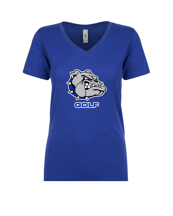Ionia HS Golf Logo - Womens V-Neck