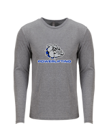 Ionia HS Powerlifting - Tri Blend Long Sleeve