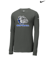 Ionia HS Softball Logo - Nike Dri-Fit Poly Long Sleeve