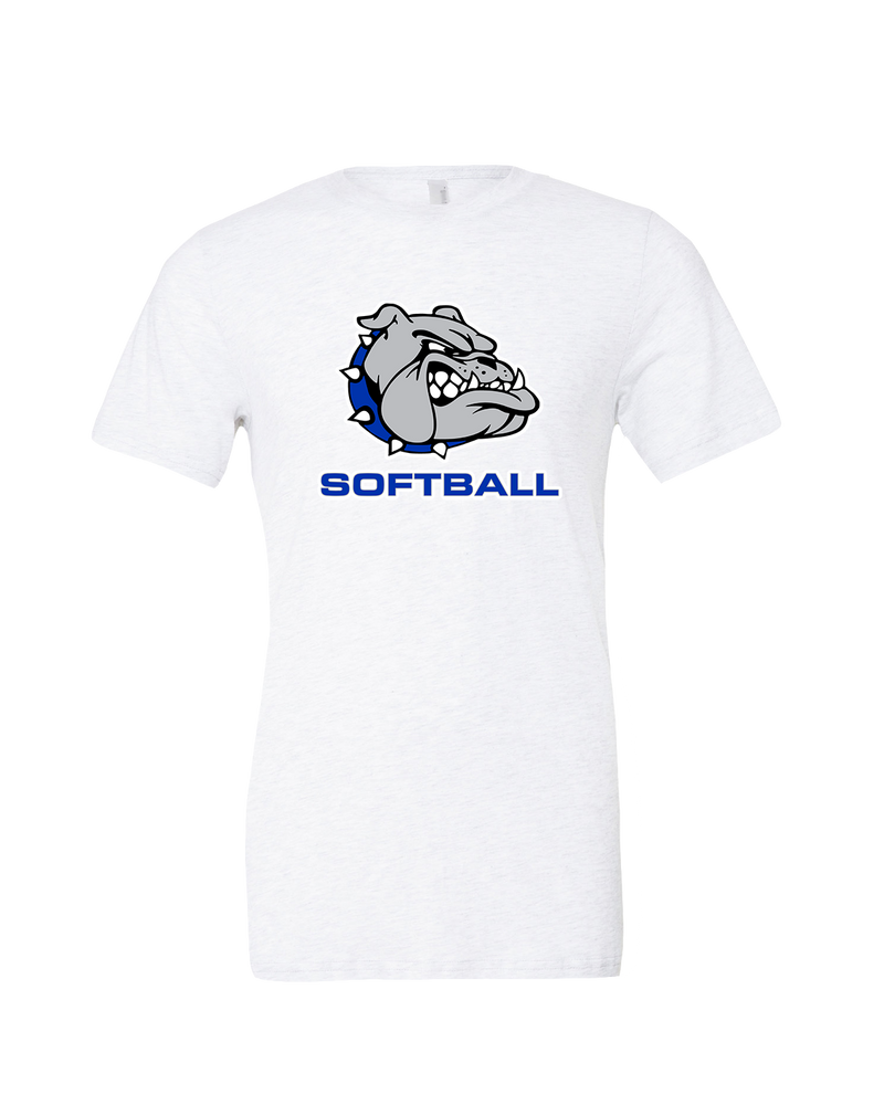 Ionia HS Softball Logo - Mens Tri Blend Shirt