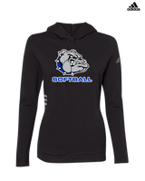 Ionia HS Softball Logo - Adidas Women's Lightweight Hooded Sweatshirt