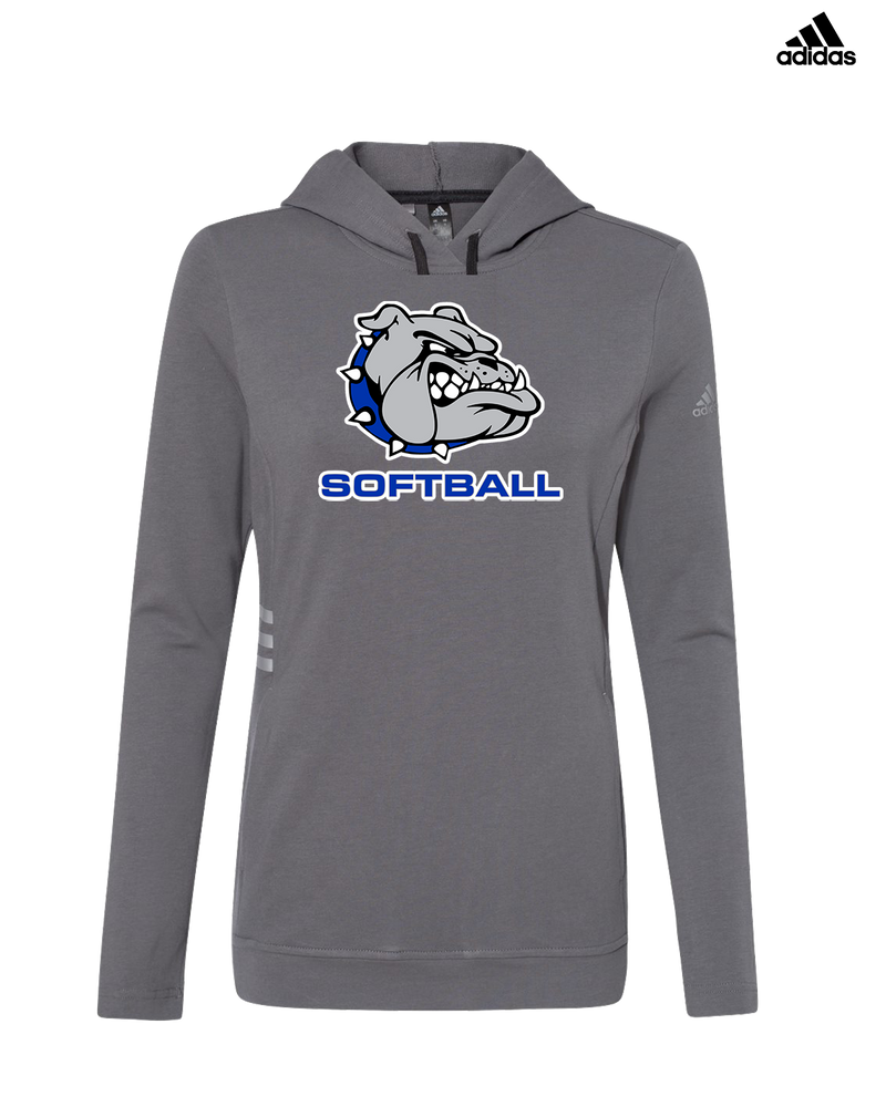 Ionia HS Softball Logo - Adidas Women's Lightweight Hooded Sweatshirt