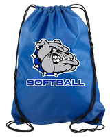 Ionia HS Softball Logo - Drawstring Bag