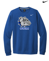 Ionia HS Ionia HS Swim Logo - Nike Club Fleece Crew