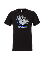 Ionia HS Ionia HS Swim Logo - Mens Tri Blend Shirt
