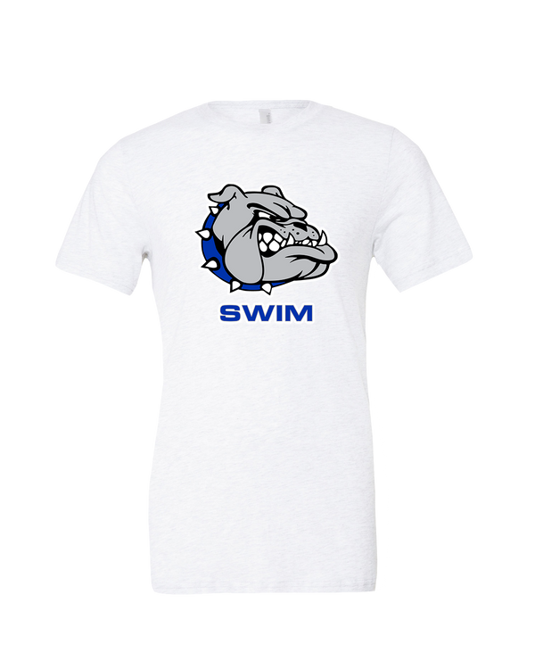 Ionia HS Ionia HS Swim Logo - Mens Tri Blend Shirt