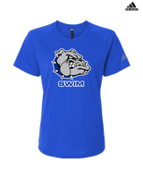 Ionia HS Ionia HS Swim Logo - Adidas Women's Blended T-Shirt