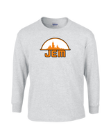 JEM Baseball Logo - Mens Basic Cotton Long Sleeve