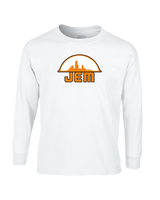 JEM Baseball Logo - Mens Basic Cotton Long Sleeve