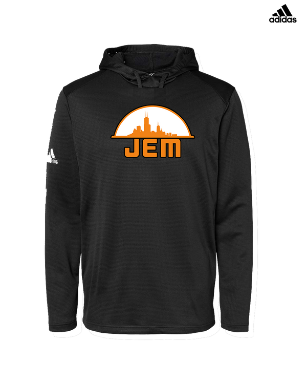 JEM Baseball Logo - Adidas Men's Hooded Sweatshirt