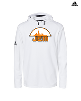 JEM Baseball Logo - Adidas Men's Hooded Sweatshirt