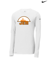 JEM Baseball Logo - Nike Dri-Fit Poly Long Sleeve