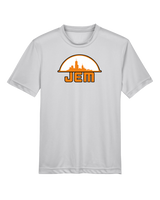 JEM Baseball Logo - Youth Performance T-Shirt