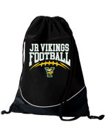 Vanden Jr Vikings Football - Two Tone Drawstring Bag
