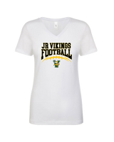 Vanden Jr Vikings Football - Women’s V-Neck