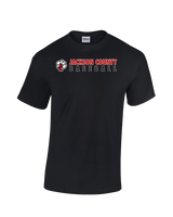 Jackson County HS Baseball Basic - Cotton T-Shirt