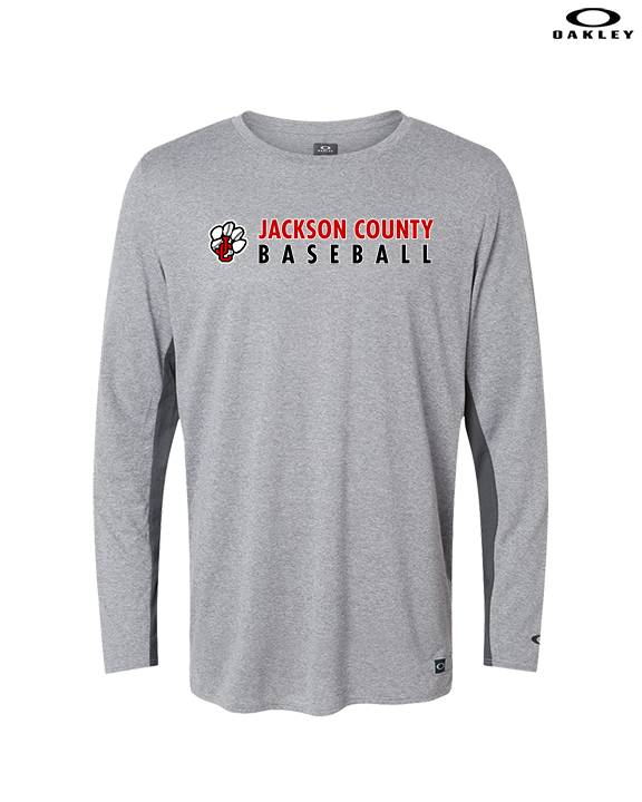 Jackson County HS Baseball Basic - Mens Oakley Longsleeve