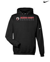 Jackson County HS Baseball Basic - Nike Club Fleece Hoodie