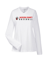 Jackson County HS Baseball Basic - Womens Performance Longsleeve