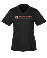 Jackson County HS Baseball Basic - Womens Performance Shirt