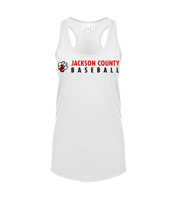 Jackson County HS Baseball Basic - Womens Tank Top