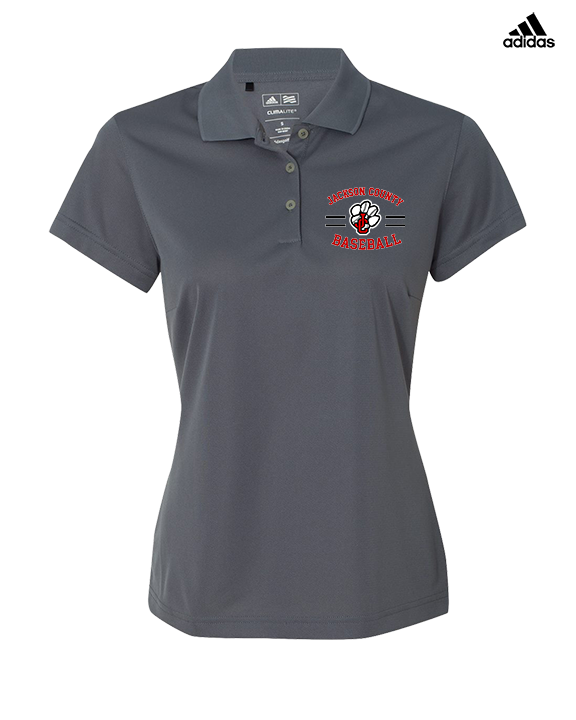 Jackson County HS Baseball Curve - Adidas Womens Polo