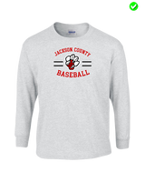 Jackson County HS Baseball Curve - Cotton Longsleeve
